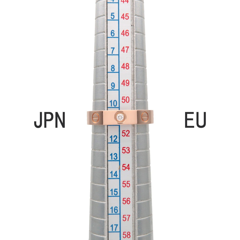 Cartier Love Wedding Band 1 Diamond 18k Rose Gold With Rose_gold Bijoux