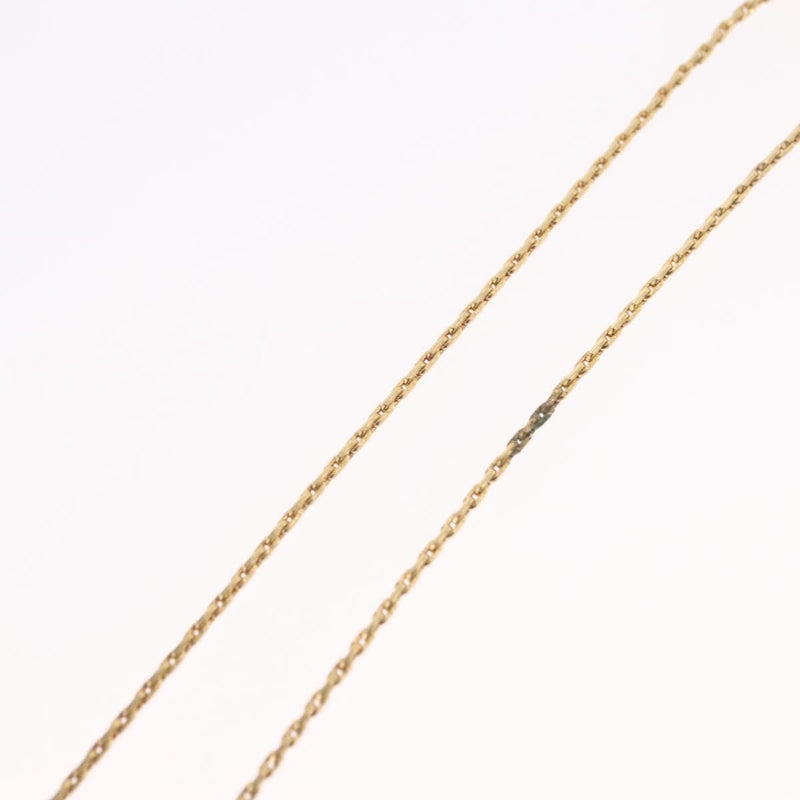 Christian Dior Logo Heart Pendant Metal Gold Bijoux