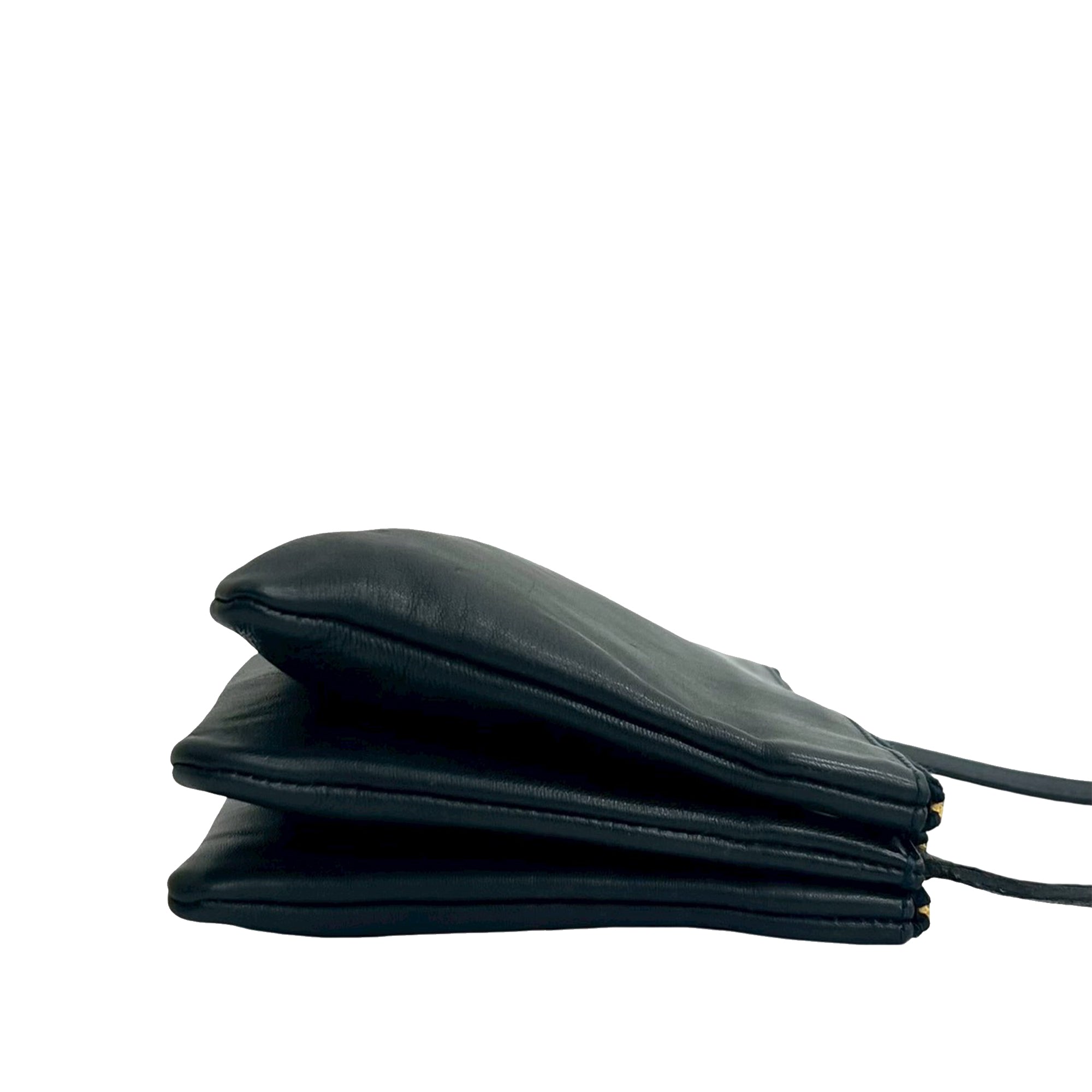 Small Lambskin Trio Crossbody - Image 5