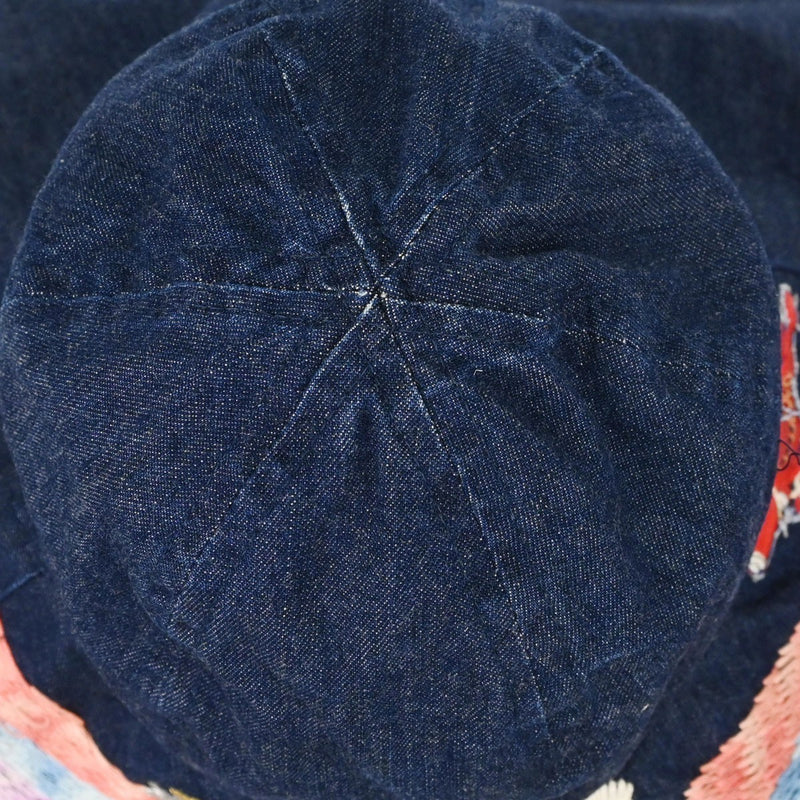 Chanel Denim Mood Bucket Hat Night Flight Embroidery Navy Denim_jeans