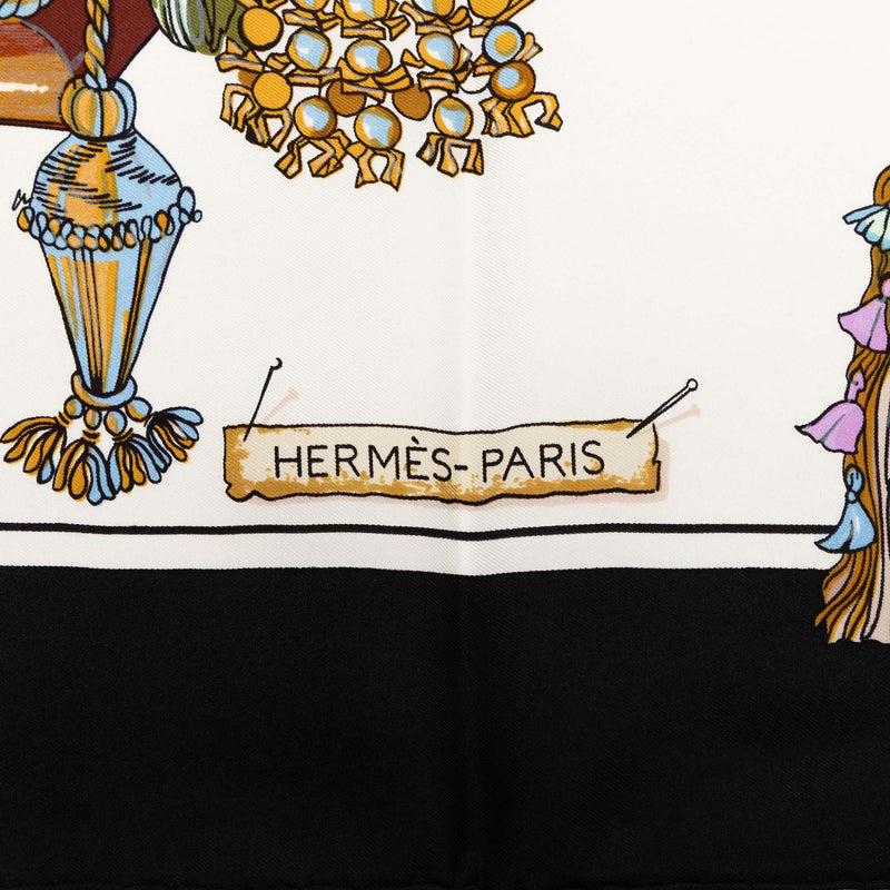 Passementerie Silk Scarf 90 - Image 2