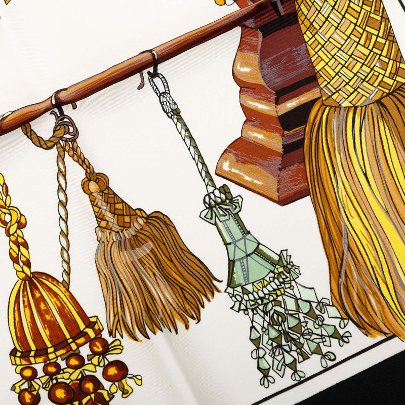 Passementerie Silk Scarf 90 - Image 4