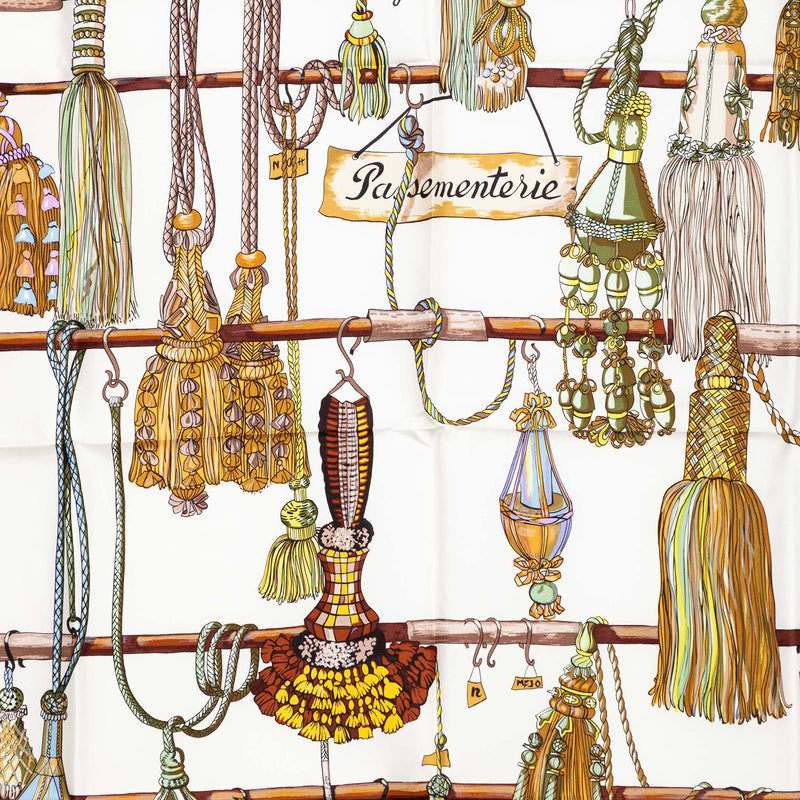 Passementerie Silk Scarf 90 - Image 7