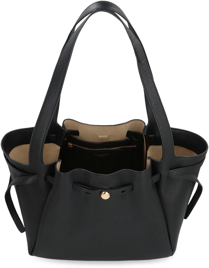 Tory Burch Tote Bag — Black Cow Hide