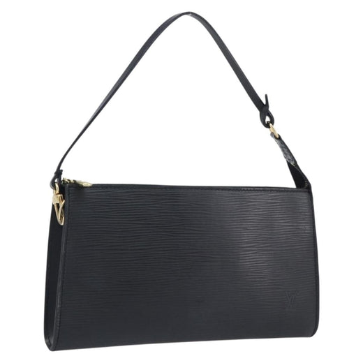 Louis Vuitton Pochette Accessoires Epi Leather Black Bag