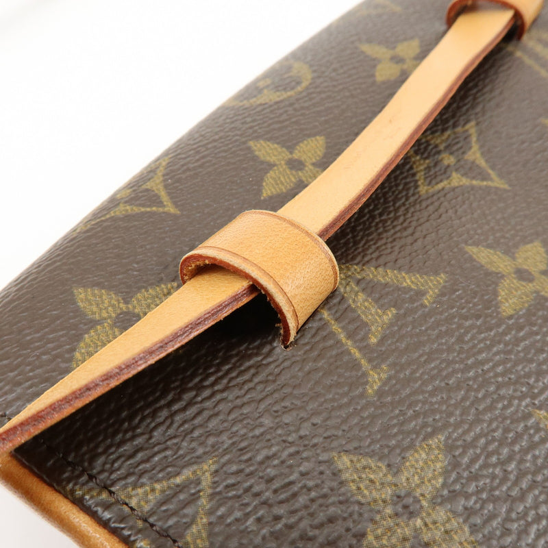 Louis Vuitton Florentine Waist Monogram Canvas Brown Bag