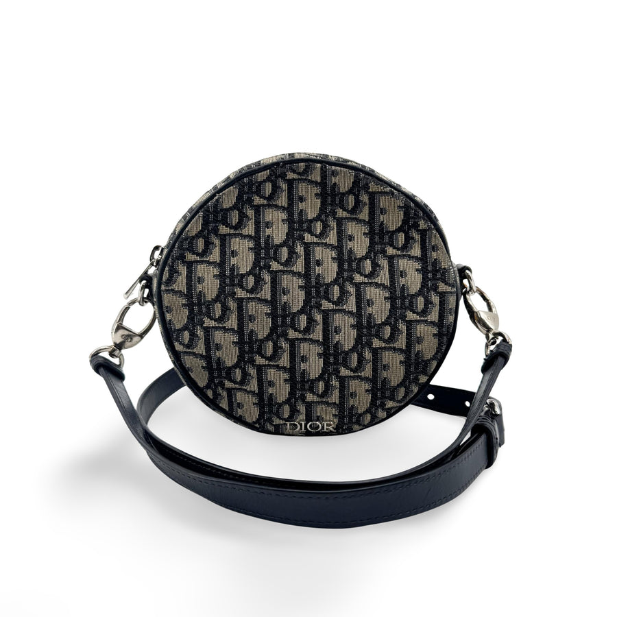 Christian Dior Baby Ball Oblique Canvas Beige Bag