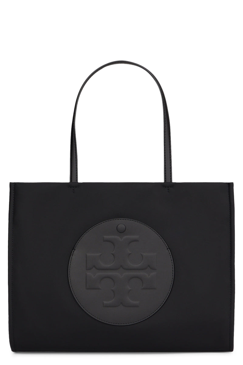 Tory Burch Ella Tote Bag — Navy Polyamide