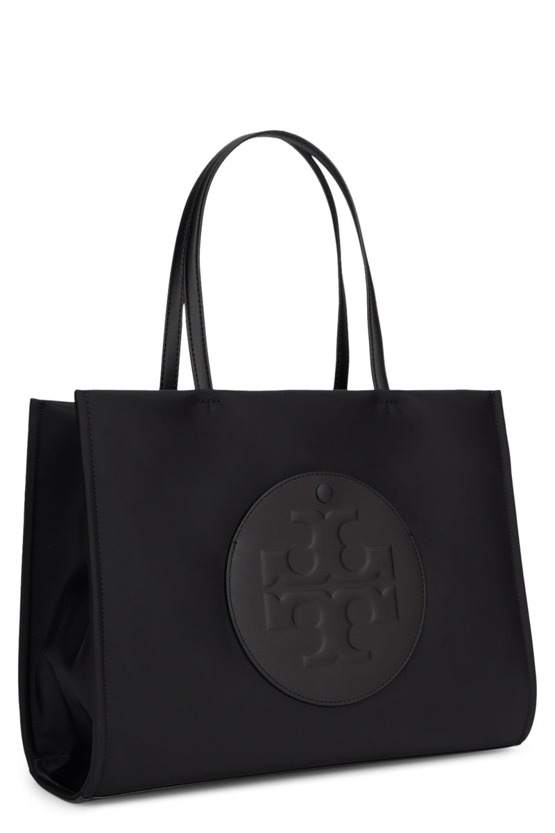 Tory Burch Ella Tote Bag — Navy Polyamide