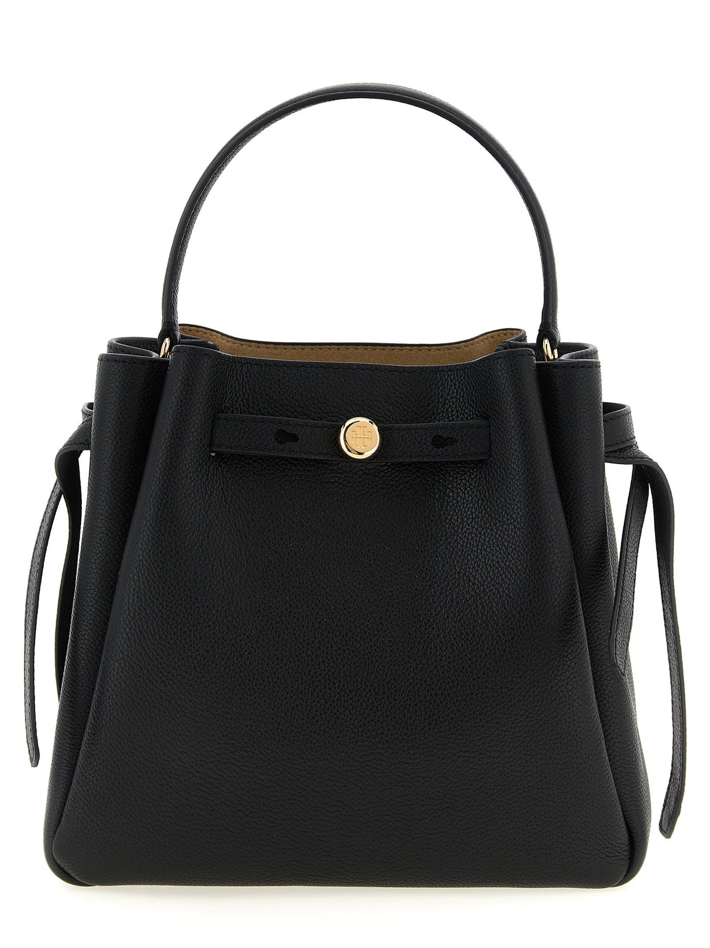 Tory Burch Romy Bucket Bag — Black