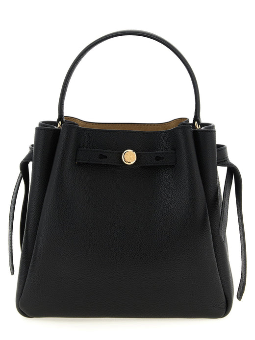 Tory Burch Romy Bucket Bag — Black