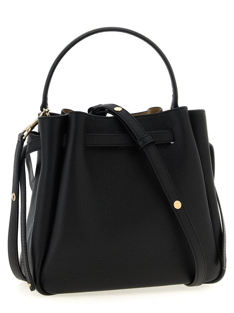 Tory Burch Romy Bucket Bag — Black