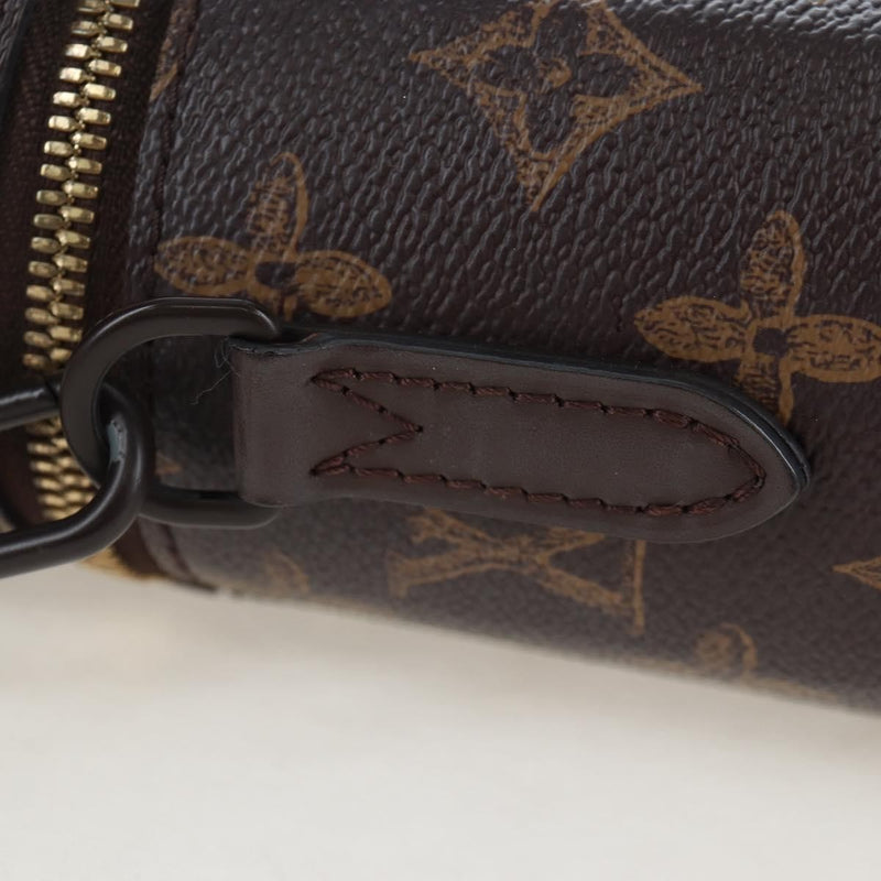 Louis Vuitton Vertical Box Trunk No.7 Loeil Vintage Monogram Canvas Brown Bag