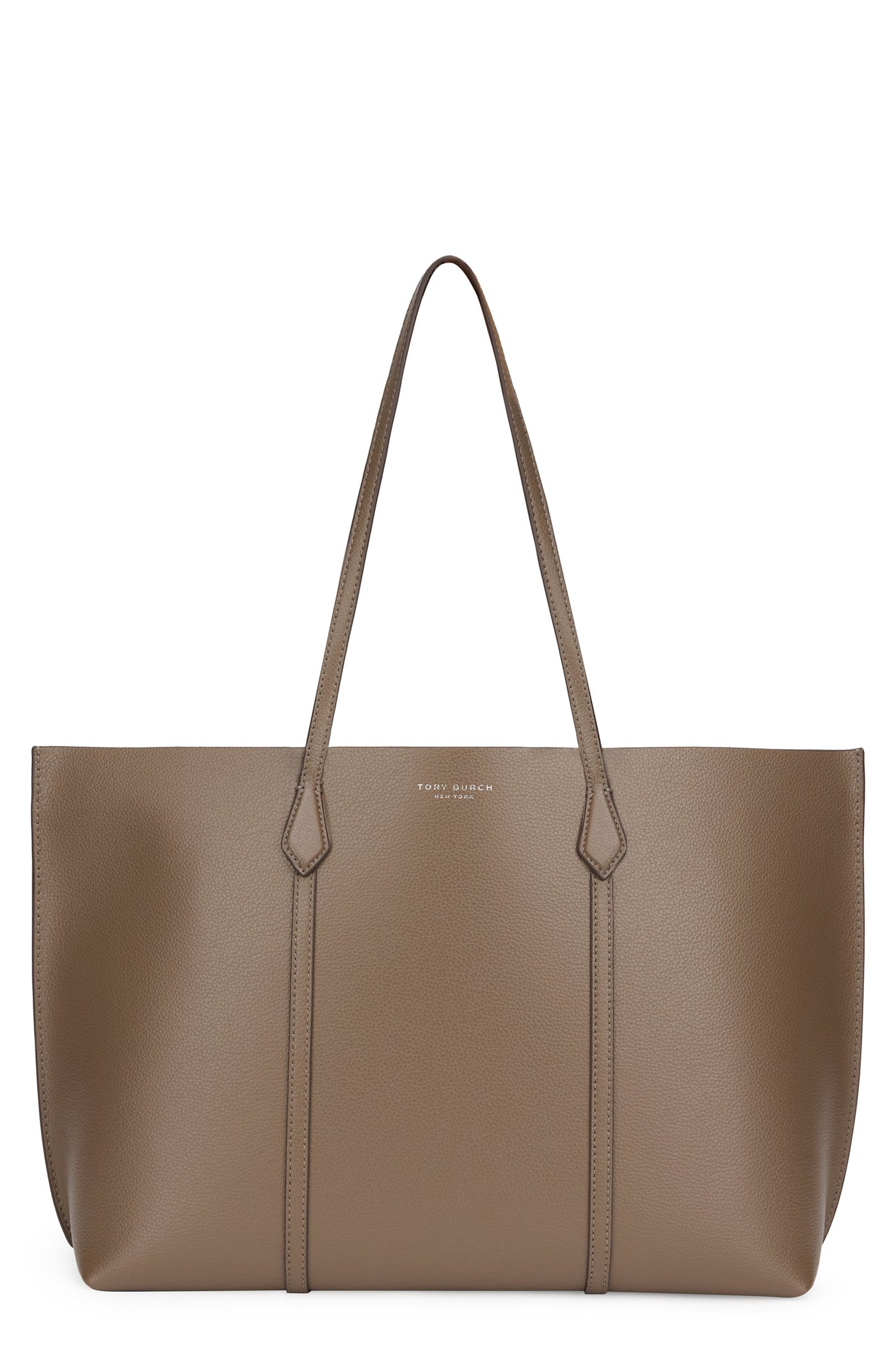 Tory Burch Perry Tote Bag — Brown Calfskin