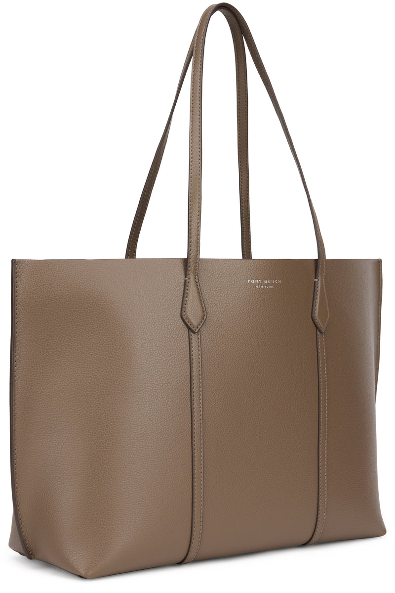 Tory Burch Perry Tote Bag — Brown Calfskin