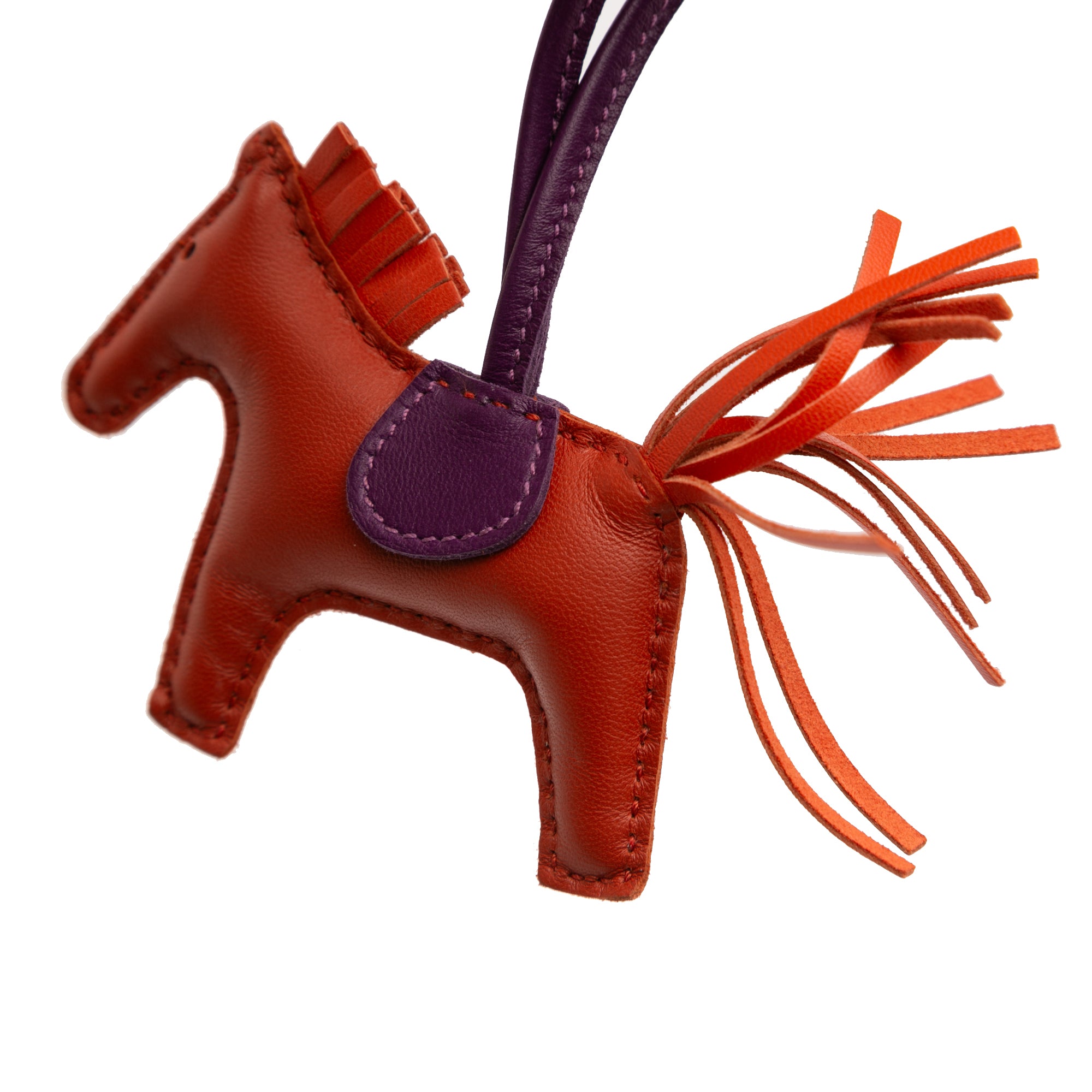 Milo Lambskin Grigri Rodeo Bag Charm PM - Image 5