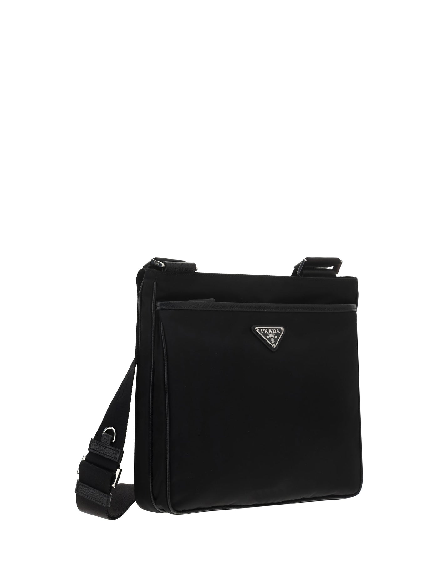 Prada Nylon Shoulder Bag — Black