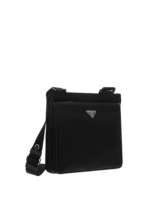 Prada Nylon Shoulder Bag — Black