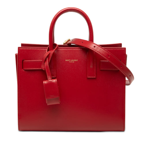 Nano Leather Sac De Jour Satchel - Image 1