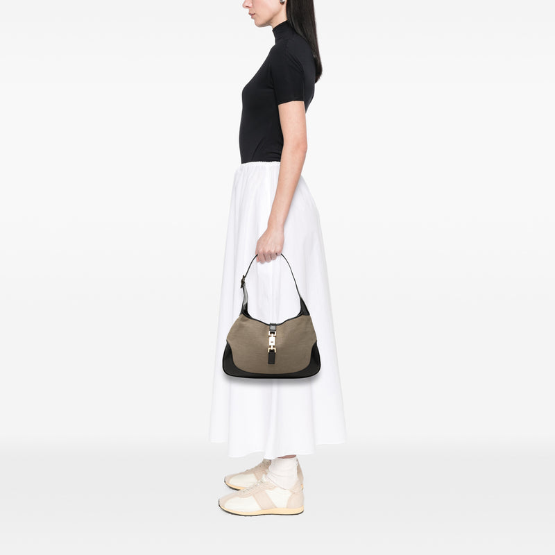 Canvas Jackie Shoulder Bag - Image 6