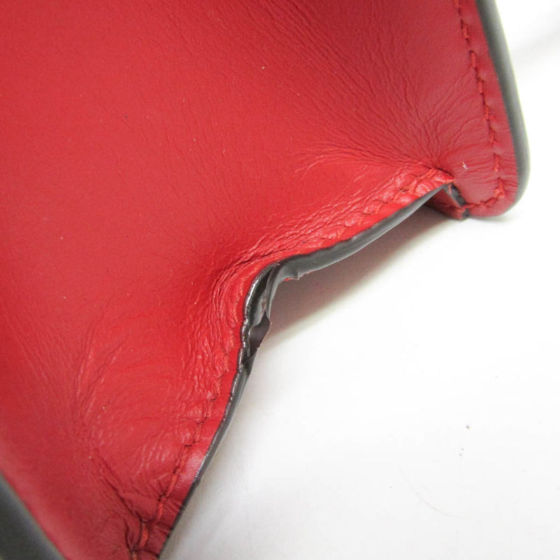 Gucci Sylvie Top Handle Leather Red Bag