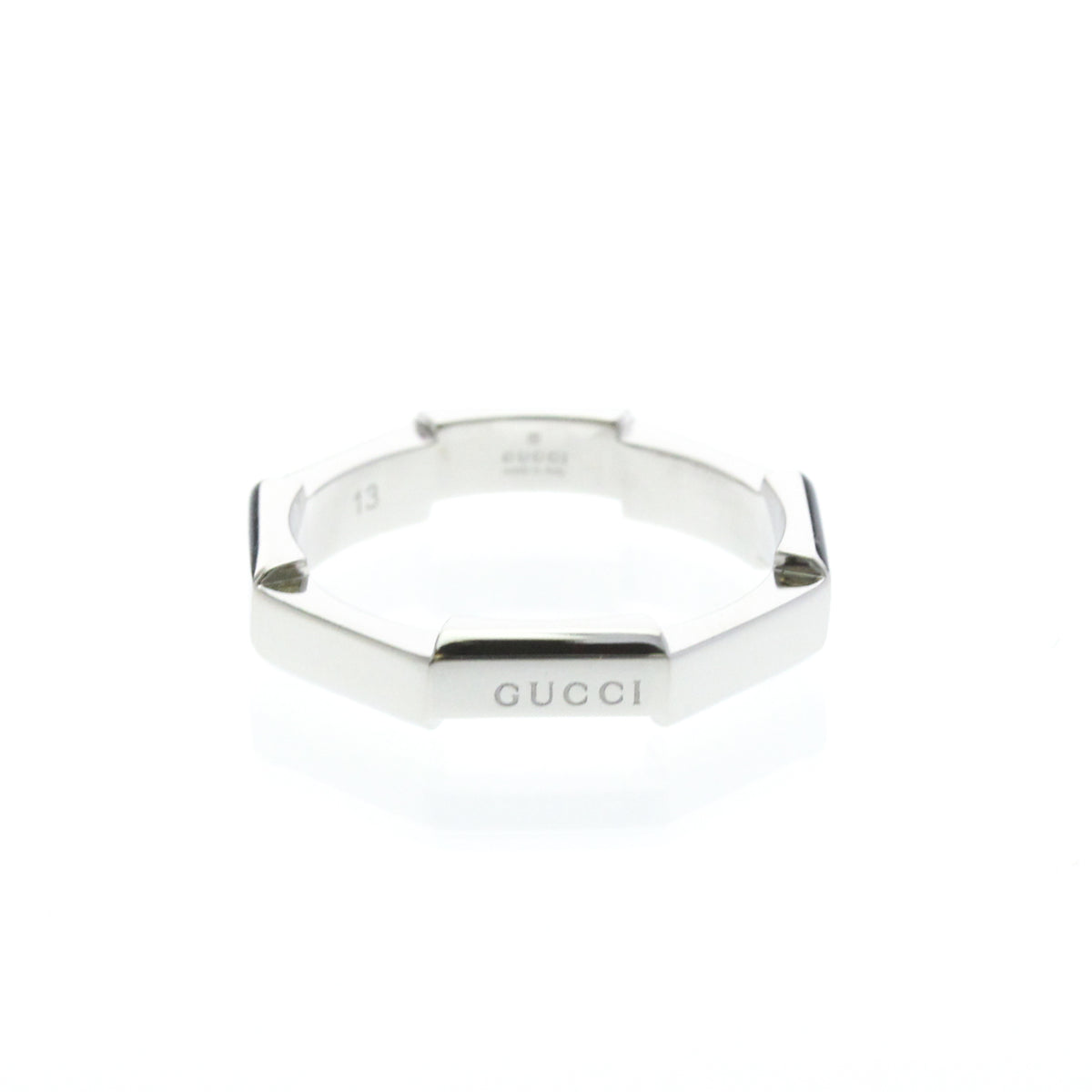 Gucci Link To Love Mirrored Platinum Silver Bijoux