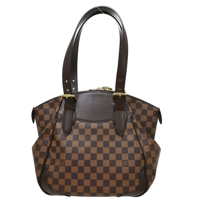 Louis Vuitton Verona Damier Ebene Brown Canvas Bag