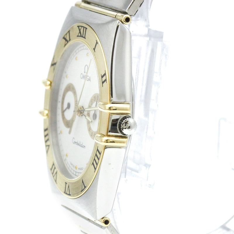 Omega Constellation Quartz Stainless Steel And Yellow Gold Watches
