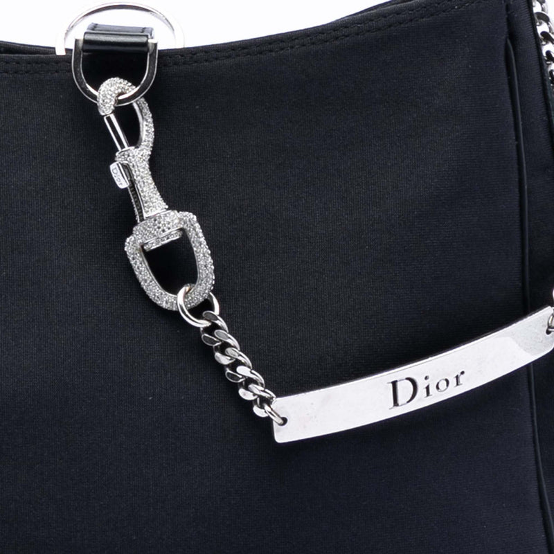 Nylon Crystal Hardcore Shoulder Bag - Image 7