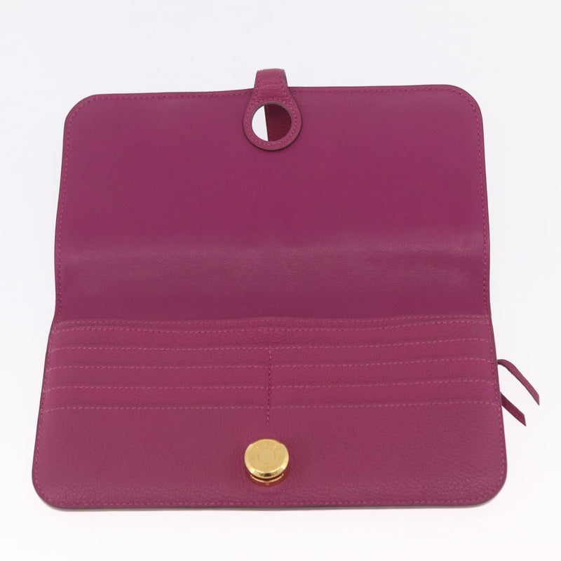 Hermes Dogon Duo Combined Leather Purple Accessory