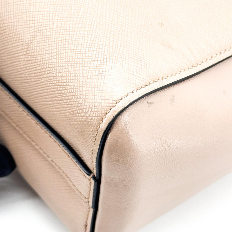 Prada Vintage Tote Leather Beige