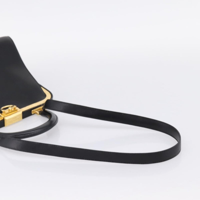 Christian Dior Shoulder Leather Black Bag