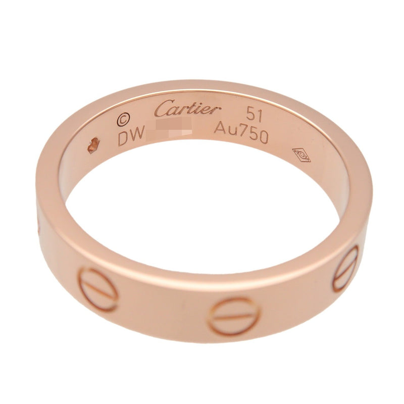 Cartier Love Wedding Band 1 Diamond 18k Rose Gold With Rose_gold Bijoux
