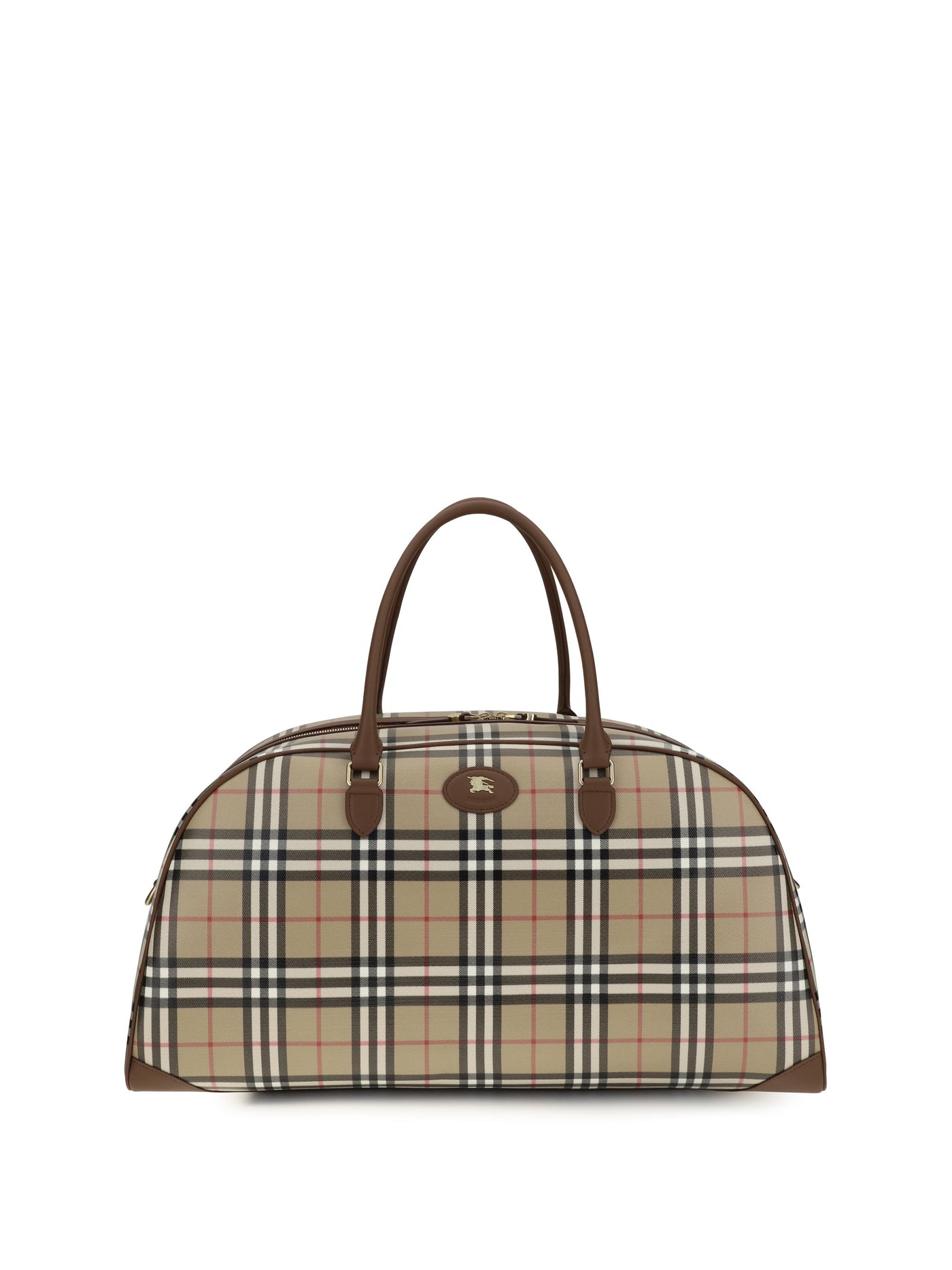 Burberry Shoulder Bag — Beige Cotton