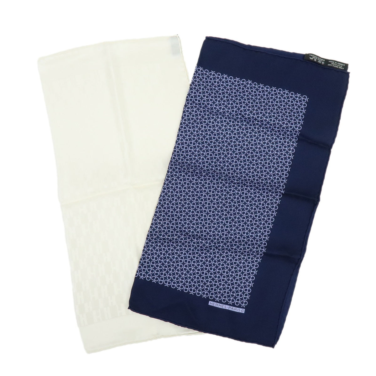 Hermes Carré 40 Silk White Accessory
