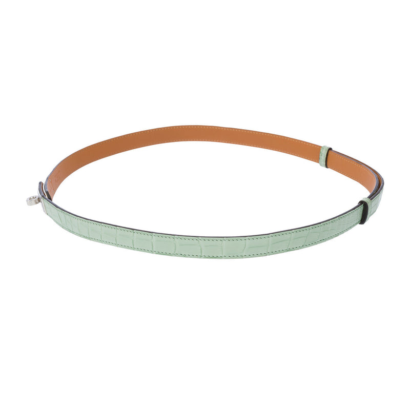 Accessoire Hermes Kelly En Cuirs Exotiques Vert - 102920 Green