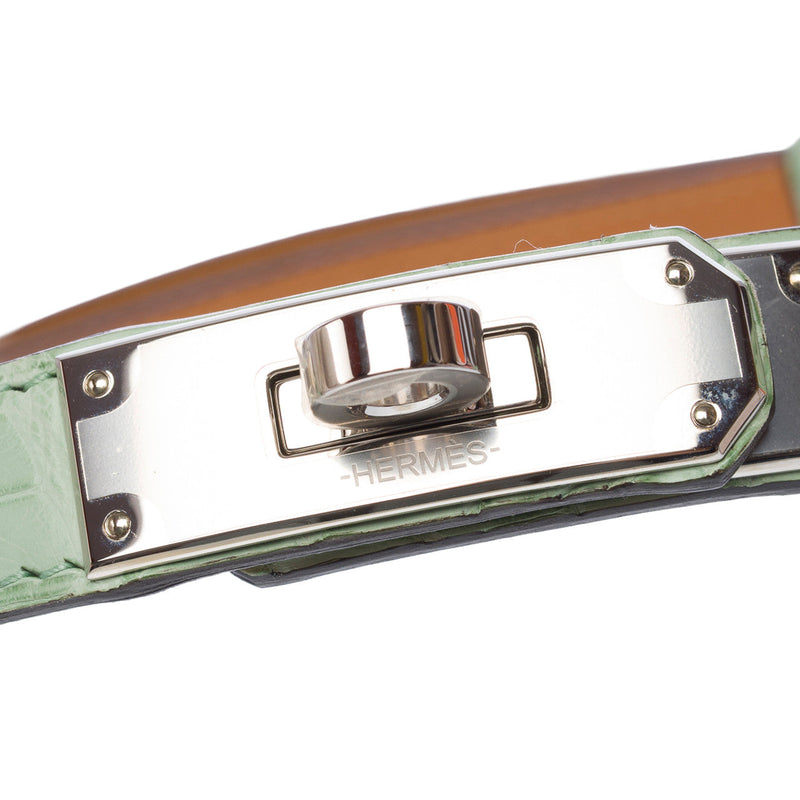 Accessoire Hermes Kelly En Cuirs Exotiques Vert - 102920 Green