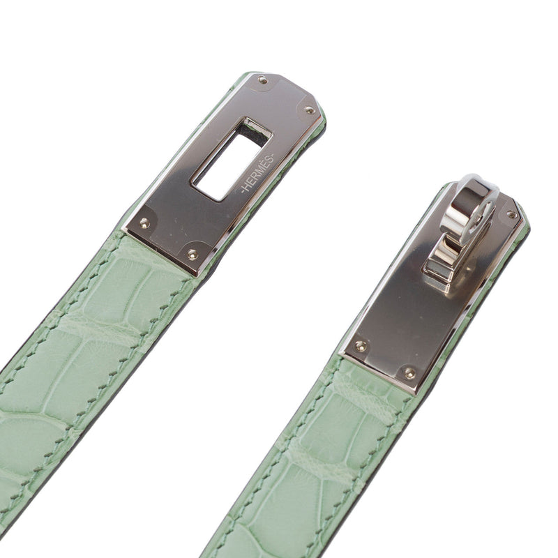 Accessoire Hermes Kelly En Cuirs Exotiques Vert - 102920 Green