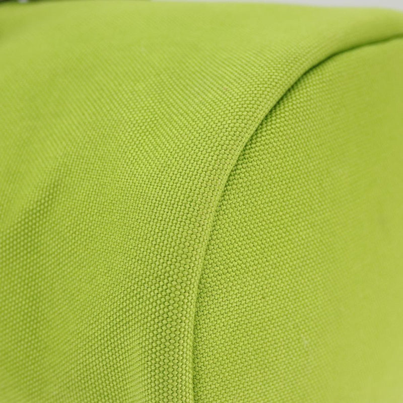 Prada Zipped Triangle Canvas Green Bag