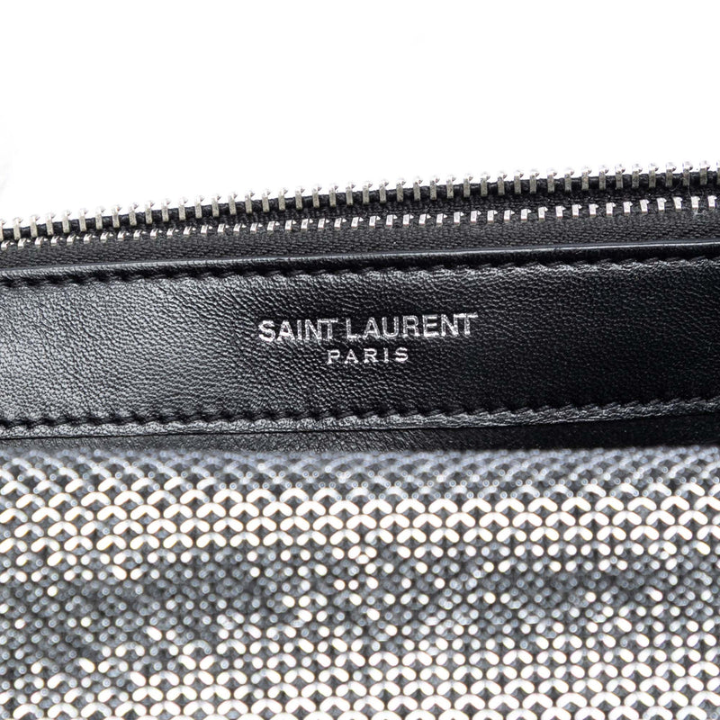Metallic Mesh Monogram Tassel Kate Wallet on Chain - Image 5