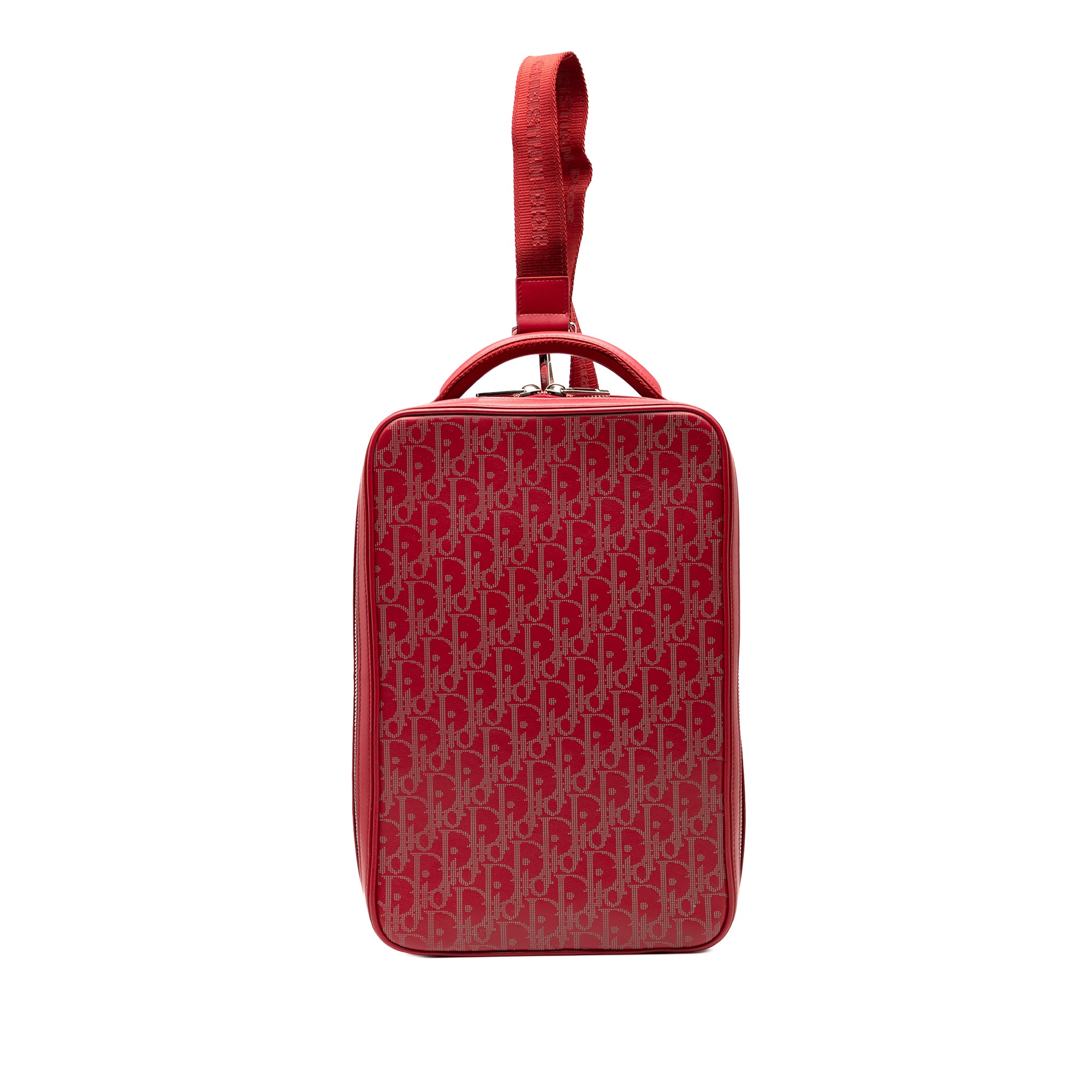 Oblique Perforated Calfskin Galaxy World Tour Shoe Case - Image 1