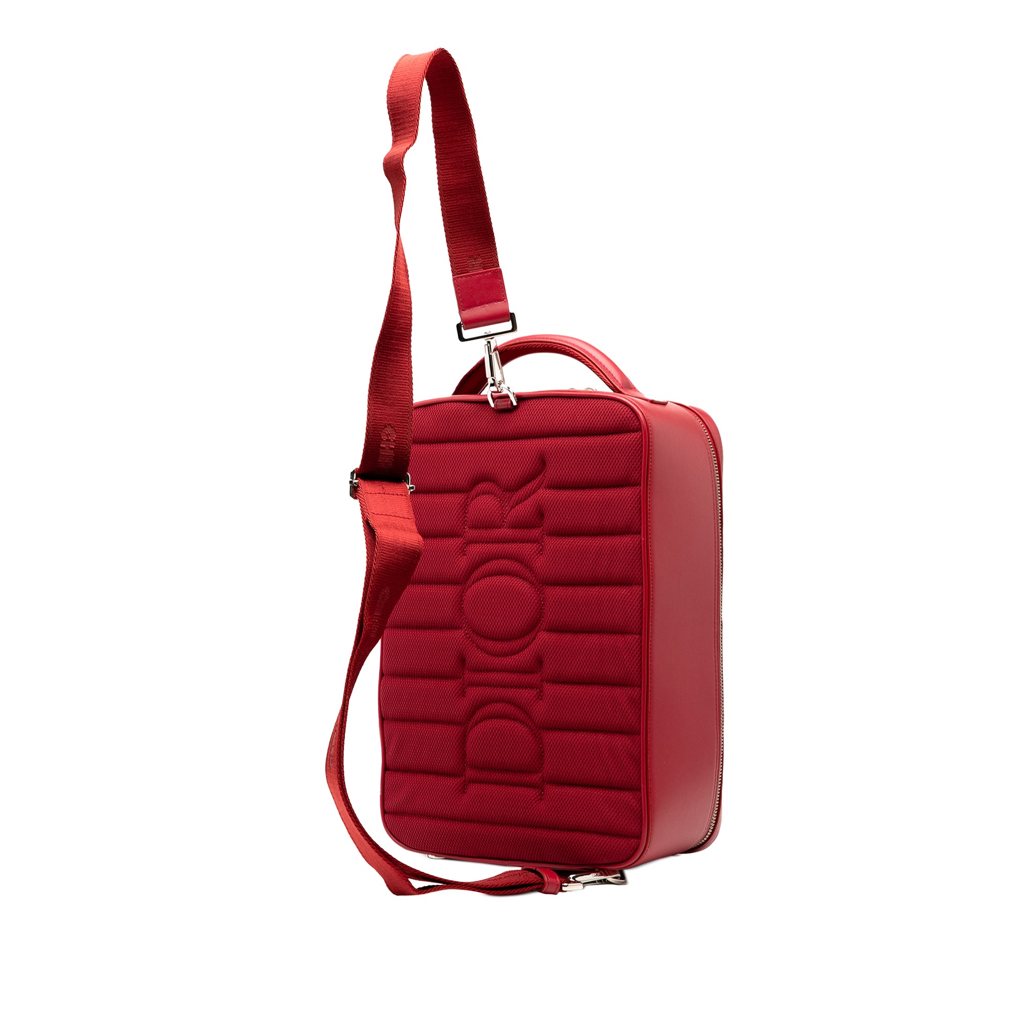 Oblique Perforated Calfskin Galaxy World Tour Shoe Case - Image 2