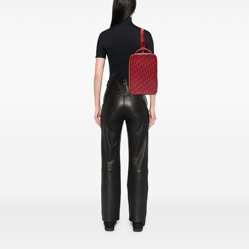 Oblique Perforated Calfskin Galaxy World Tour Shoe Case - Image 7