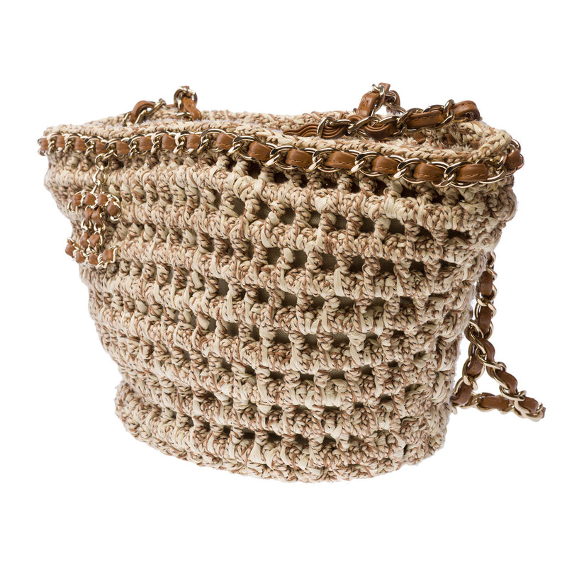 Sac Chanel En Cuir Beige - 103083