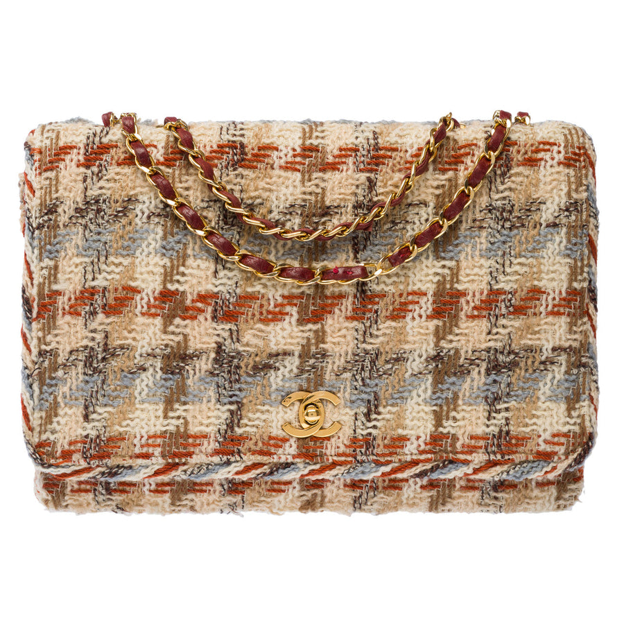 Sac Chanel Timeless-Classique En Tweed Multicolor - 103081
