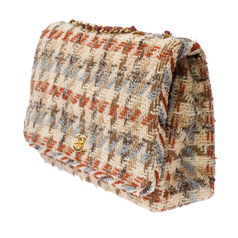 Sac Chanel Timeless-Classique En Tweed Multicolor - 103081