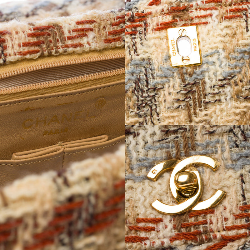Sac Chanel Timeless-Classique En Tweed Multicolor - 103081