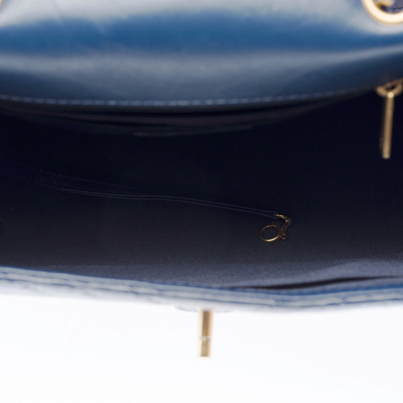 Sac Chanel En Cuir Bleu - 103151 Blue