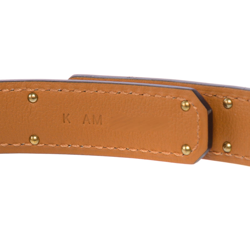 Accessoire Hermes Kelly En Cuir Noir - 103250 Black Belt