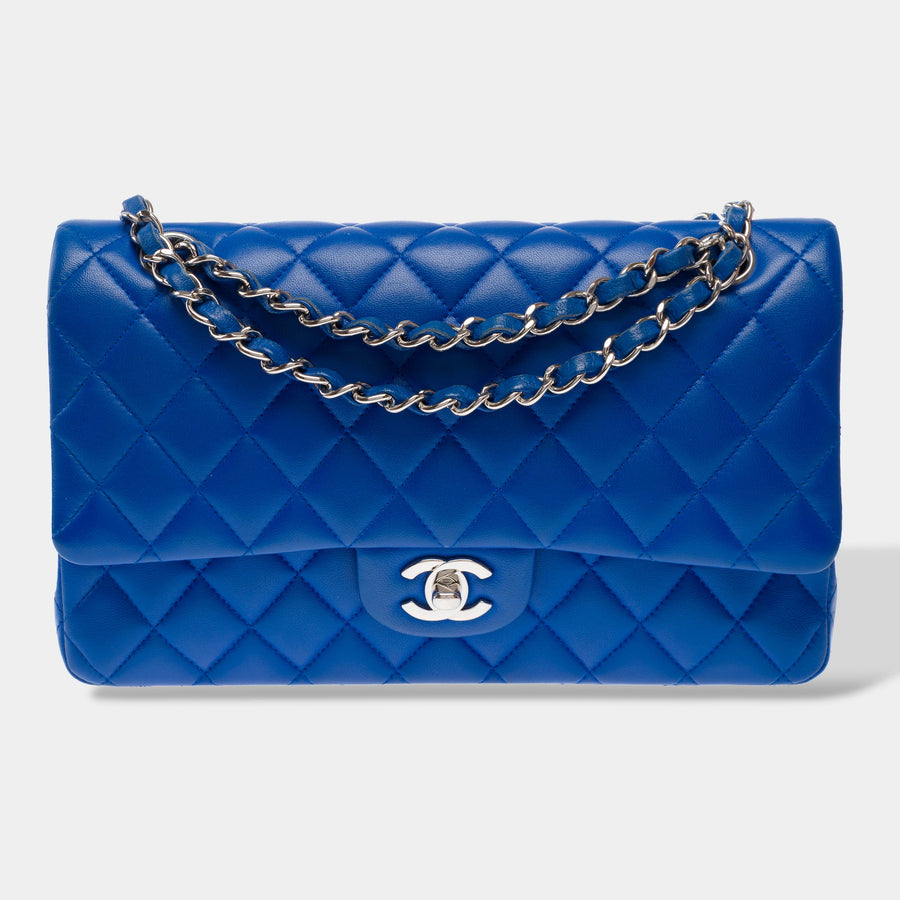 Sac Chanel Timeless-Classique En Cuir Bleu - 103333 Blue
